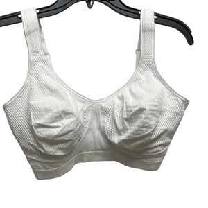ABC Massage Bra Signature Collection White Mastectomy Bra Style 525 Size 40D NWT